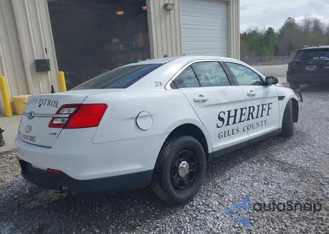 2014 Ford Police Interceptor из США, поврежденный, VIN 1FAHP2MK5EG143679